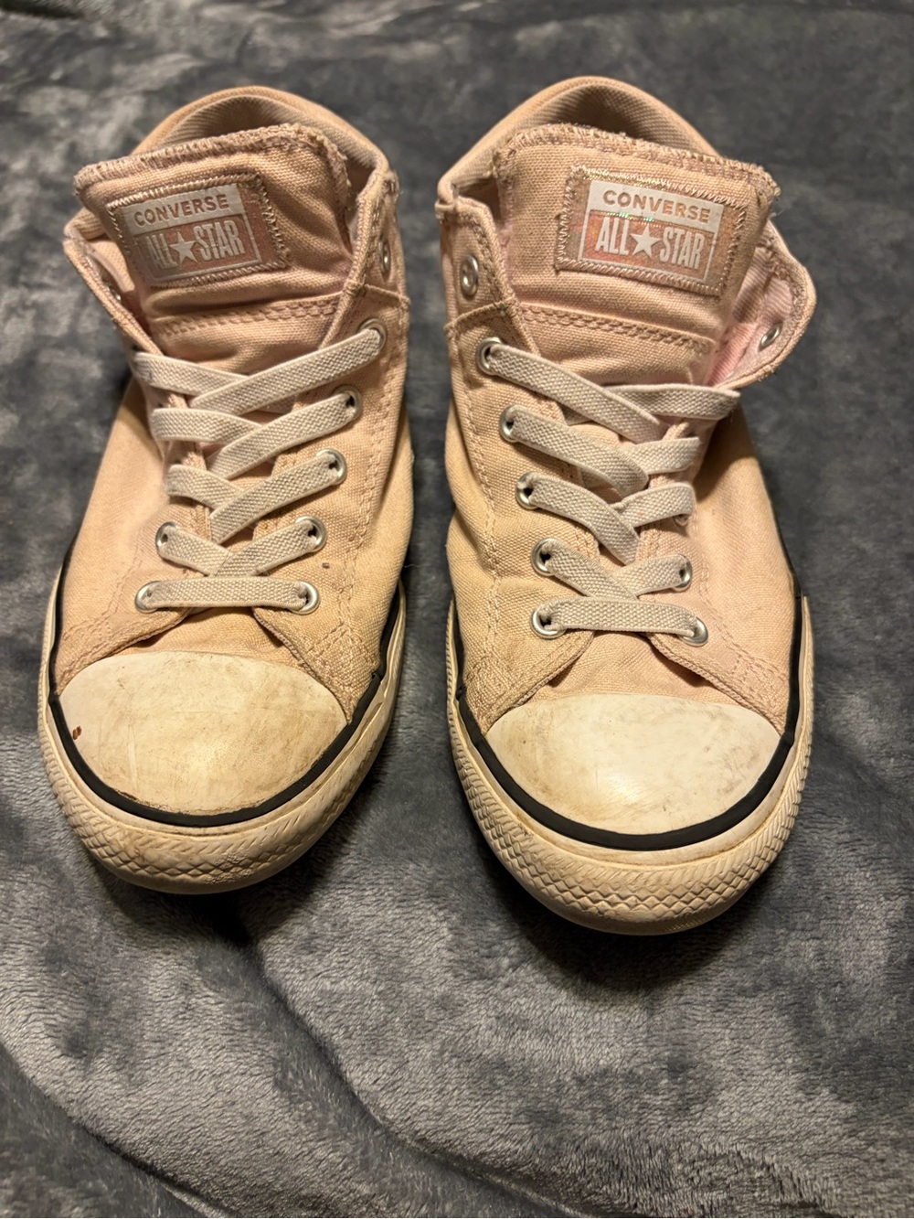 Converse Kids Low Top Sneakers - Blush Pink